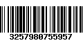 Código de Barras 3257980755957