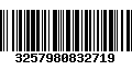 Código de Barras 3257980832719