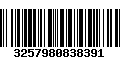 Código de Barras 3257980838391