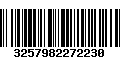 Código de Barras 3257982272230