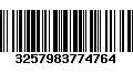 Código de Barras 3257983774764