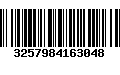 Código de Barras 3257984163048