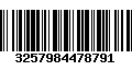 Código de Barras 3257984478791