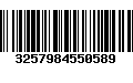 Código de Barras 3257984550589