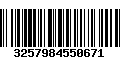 Código de Barras 3257984550671