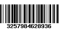 Código de Barras 3257984628936