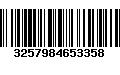 Código de Barras 3257984653358