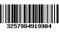 Código de Barras 3257984919904