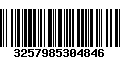 Código de Barras 3257985304846