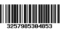 Código de Barras 3257985304853