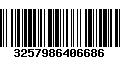 Código de Barras 3257986406686