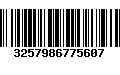 Código de Barras 3257986775607