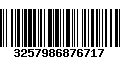 Código de Barras 3257986876717