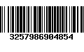 Código de Barras 3257986904854