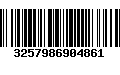 Código de Barras 3257986904861