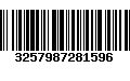 Código de Barras 3257987281596