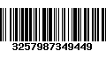 Código de Barras 3257987349449