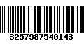 Código de Barras 3257987540143