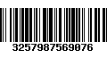 Código de Barras 3257987569076