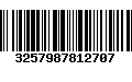 Código de Barras 3257987812707