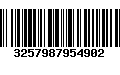 Código de Barras 3257987954902