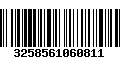 Código de Barras 3258561060811