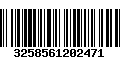 Código de Barras 3258561202471