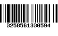 Código de Barras 3258561330594