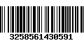 Código de Barras 3258561430591