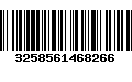 Código de Barras 3258561468266