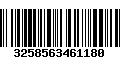 Código de Barras 3258563461180