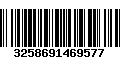 Código de Barras 3258691469577