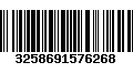 Código de Barras 3258691576268