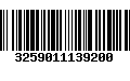 Código de Barras 3259011139200