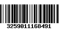 Código de Barras 3259011168491