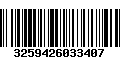 Código de Barras 3259426033407