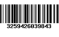 Código de Barras 3259426039843