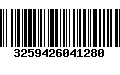 Código de Barras 3259426041280