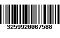 Código de Barras 3259920067588