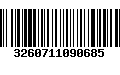 Código de Barras 3260711090685