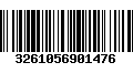 Código de Barras 3261056901476