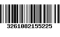 Código de Barras 3261082155225