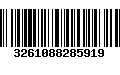 Código de Barras 3261088285919