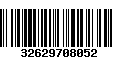 Código de Barras 32629708052