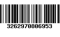 Código de Barras 3262970806953