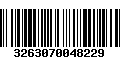 Código de Barras 3263070048229