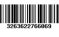 Código de Barras 3263622766069