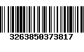 Código de Barras 3263850373817