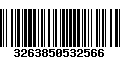 Código de Barras 3263850532566