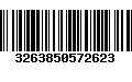 Código de Barras 3263850572623